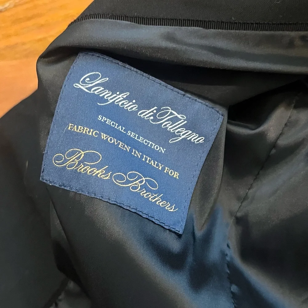 Brooks Brothers NEW Women’s Black Italian Wool Blazer Career Size‎ 10
Two Button - Picture 5 of 16